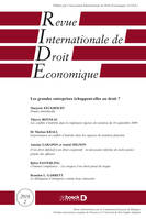 Revue internationale de droit économique 2016/2 - Les grandes entreprises échappent-elles au droit ?