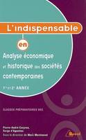 Analyse économique et historique des sociétés contemporaines, 1re année et 2e année