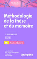 Méthodologie de la thèse et du mémoire