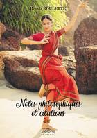 Notes philosophiques et citations