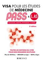 Visa pour les études de médecine PASS et L.AS - 2e éd., Biologie, Maths, Physique, Chimie