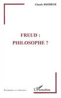 FREUD : PHILOSOPHE?