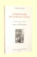 Commentaire du Livre des Causes