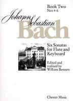 Six Sonatas For Flute And Keyboard Book Two, Nos. 4-6