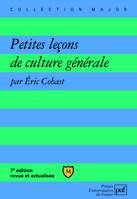 Petites leçons de culture générale