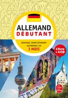 Coffret allemand débutant livre + 4 CD