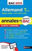 Annales ABC du BAC 2015 Allemand Term Toutes séries