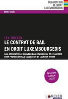 Le contrat de bail en droit luxembourgeois, Bail résidentiel – Le nouveau bail commercial et les autres baux professionnels – Colocation et location Airbnb