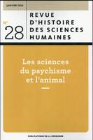 Les sciences du psychisme et l'animal janvier 2016 n 28