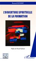 Ouverture spirituelle de la formation