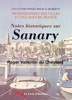 SANARY (Notes historiques sur)