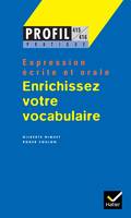 Profil Pratique - Enrichissez votre vocabulaire, Livre