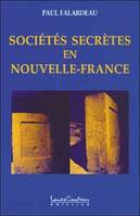 Sociétés secrètes en Nouvelle-France