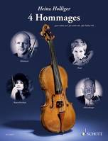 4 hommages, Pour violon seul