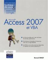 Access 2007 et VBA