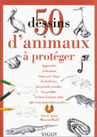 50 dessins d'animaux protégés