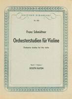 Orchesterstudien für Violine, Bd 1: Joseph Haydn