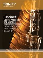 Clarinet & Jazz Clarinet Scales, Arpeggios, Grades 1-8 from 2015