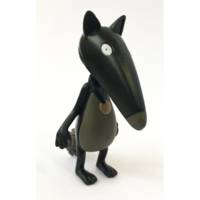 Figurine du loup artiste