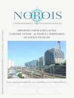 Observer l'impact des lignes à grande vitesse : acteurs et territoires de l'ouest français