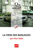 La crise des banlieues, sociologie des quartiers sensibles