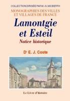 Notice historique sur Lamontgie et sur Esteil