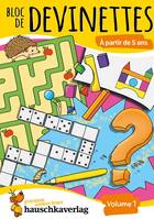 769, Bloc de casse-têtes et livre activite 5 ans - Tome 1 : Des énigmes colorées pour la maternelle, Cahier activite 5 ans labyrinthe, sudoku, etc pour stimuler la concentration et la pensée logique