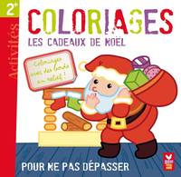 Coloriages pour ne pas dépasser - Les cadeaux de Noël