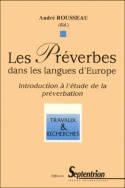 Les préverbes dans les langues d'Europe, Introduction à l'étude de la préverbation