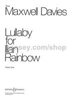 Lullaby for Illian Rainbow, guitar.