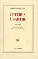 Lettres à Sartre ., [1], 1930-1939, Lettres à Sartre (Tome 1-1930-1939), 1930-1939