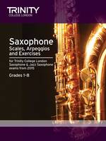 Saxophone & Jazz Saxophone Scales, Arpeggios, Grades 1-8 from 2015