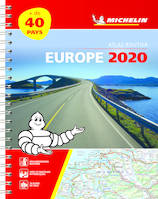 Europe 2020 - Atlas Routier et Touristique ( A4 spirale)