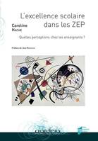 L'excellence scolaire dans les ZEP, Quelles perceptions chez les enseignants ?