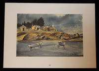 Aquarelle de Jean Vercel tirée de l'ouvrage 