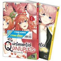 Pack Offre Découverte T01 et T02, The Quintessential Quintuplets Pack Offre Découverte T01 et T02