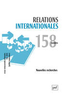 Relations internationales 2014 - N° 158, Nouvelles recherches