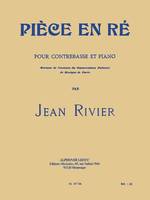 Piece En Re, Contrebasse Et Piano