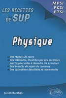 Physique, MPSI, PCSI,  PTSI