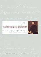 Des lettres pour gouverner, Antoine Perrenot de Granvelle et l'Italie de Charles-Quint dans les Manuscrits Trumbull de Besançon