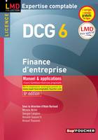 OPE LMD DCG 6 FINANCE D'ENTREPRISE 6E ED