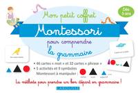 Mon petit coffret Montessori pour comprendre la grammaire