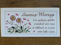 CARTE TEXTE HEUREUX MARIAGE