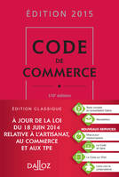 Code de commerce 2015 - 110e éd.