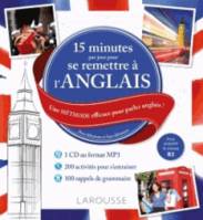 15 minutes par jour pour se remettre à l'anglais, Pour débutants et faux débutants