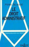 Le droit administratif