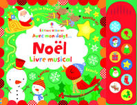 Avec mon doigt... Noël - Livre musical