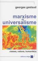 Marxisme et universalisme