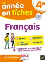 Français 4e, fiches de révision collège