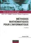 Méthodes mathématiques pour l'informatique - 4ème édition - Cours et exercices corrigés, cours et exercices corrigés